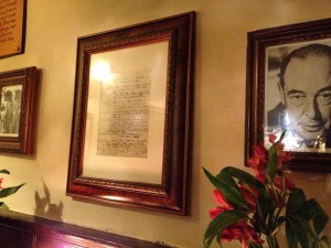 Commemorative Photos at the Eagle and Child