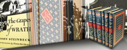 New this week: The Collected Works of John Steinbeck, in Six Leather Bound Easton Press volumes. Steinbeck-600