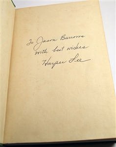 Example of Signed First Edition 