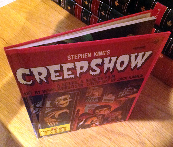A first edition Hardcover of Creepshow with all first printing points.