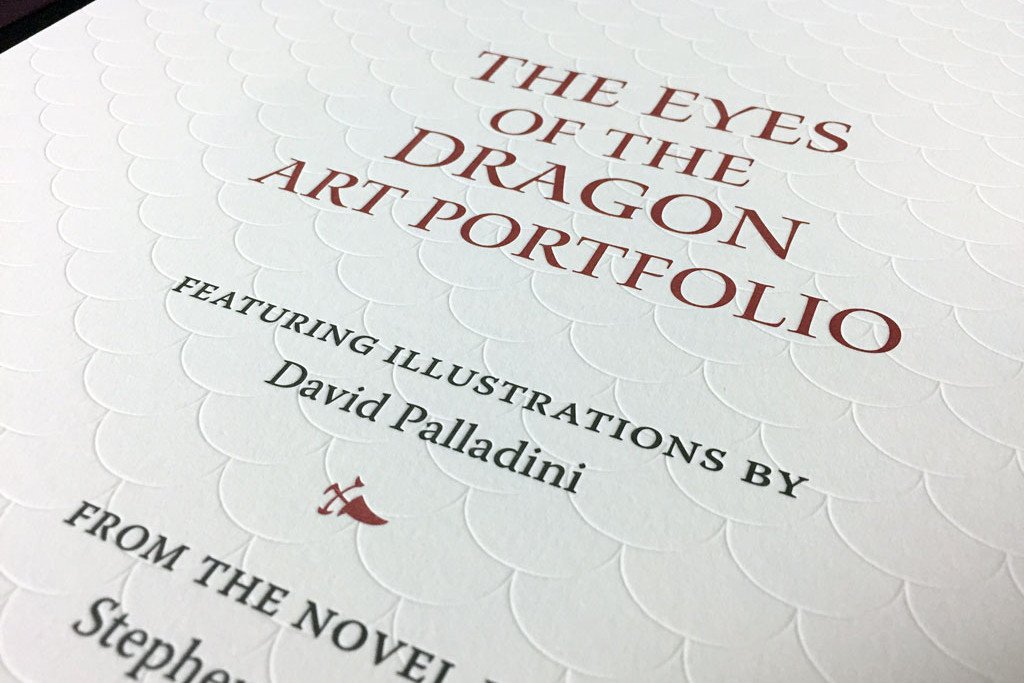 The Eyes of the Dragon Art Portfolio , Signed Limited Edition of 300 